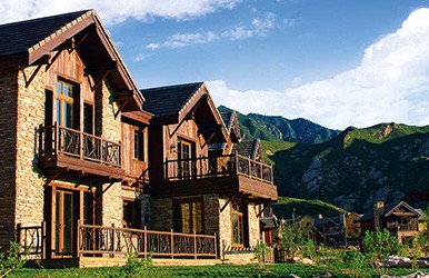 轻型木结构旅游景区房屋建设